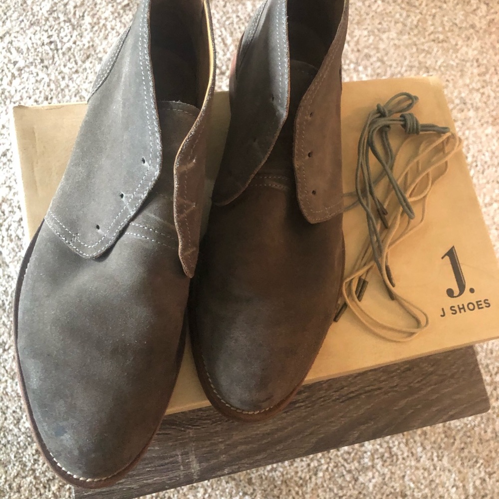 J Shoes suede chukka boots